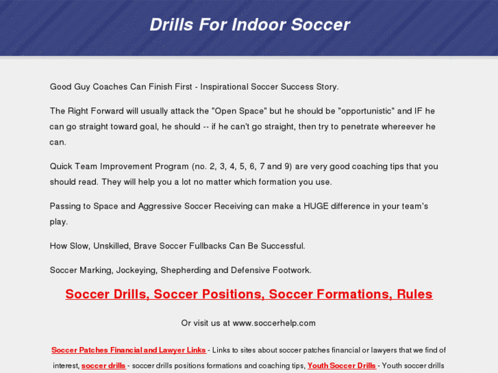 www.drillsforindoorsoccer.com