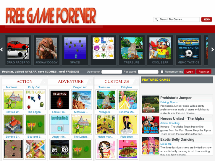 www.freegameforever.com