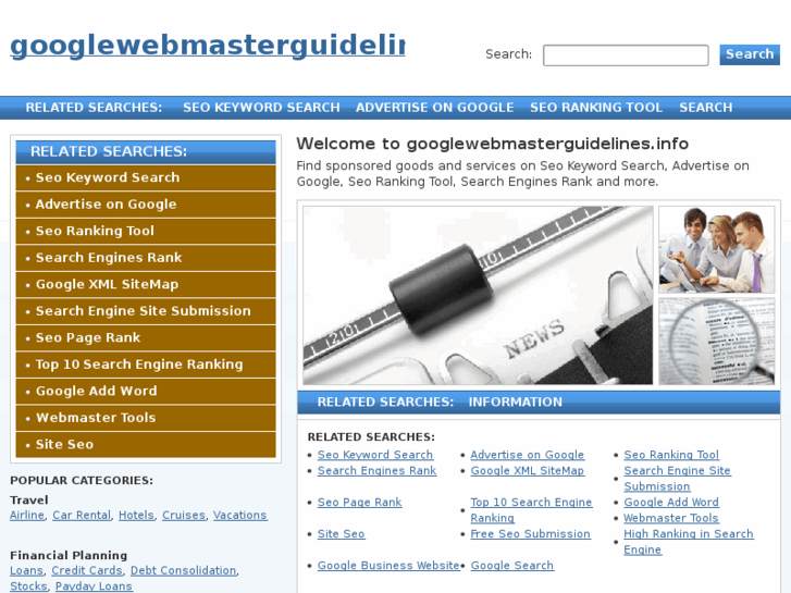www.googlewebmasterguidelines.info