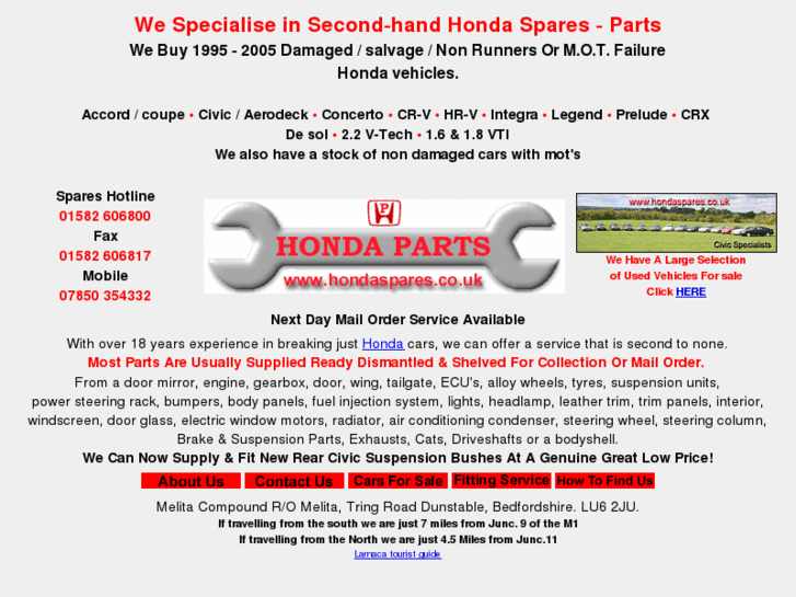 www.hondaspares.co.uk