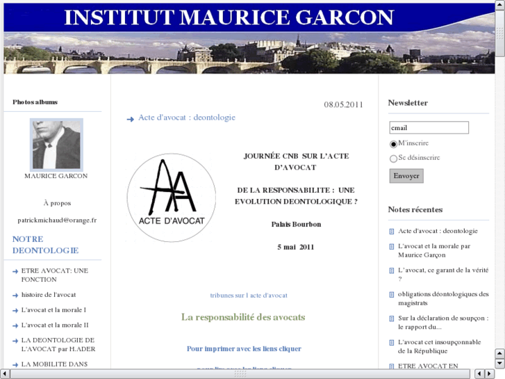 www.institut-maurice-garcon.org