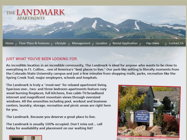 www.landmarkapartments.net