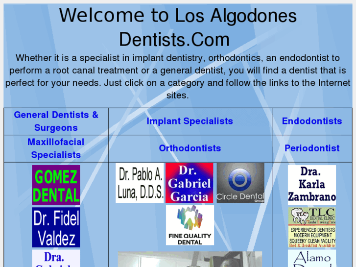 www.losalgodonesdentists.com