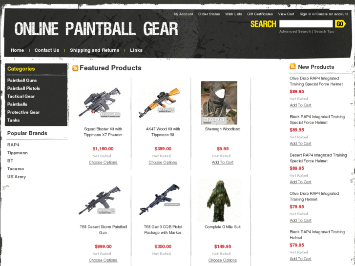 www.onlinepaintballgear.net