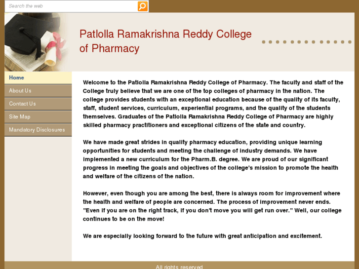 www.prrcollegeofpharmacy.com