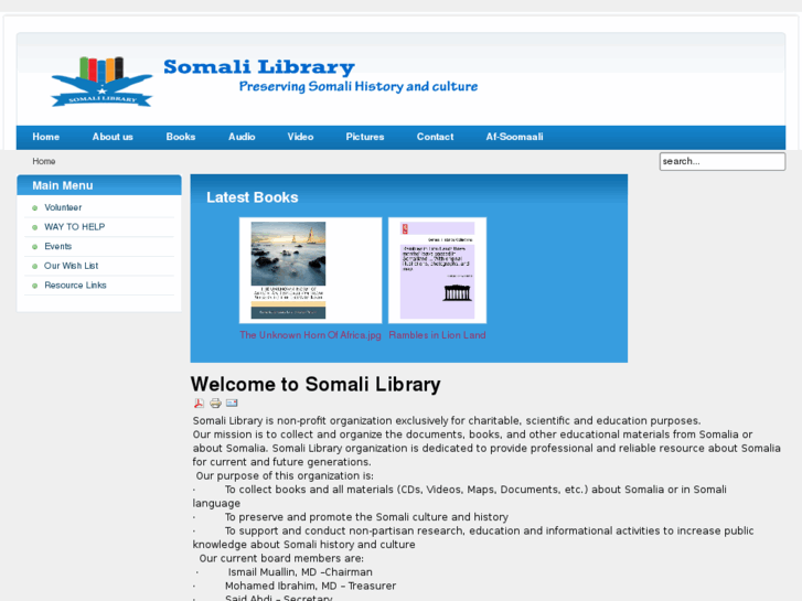 www.somalilibrary.com