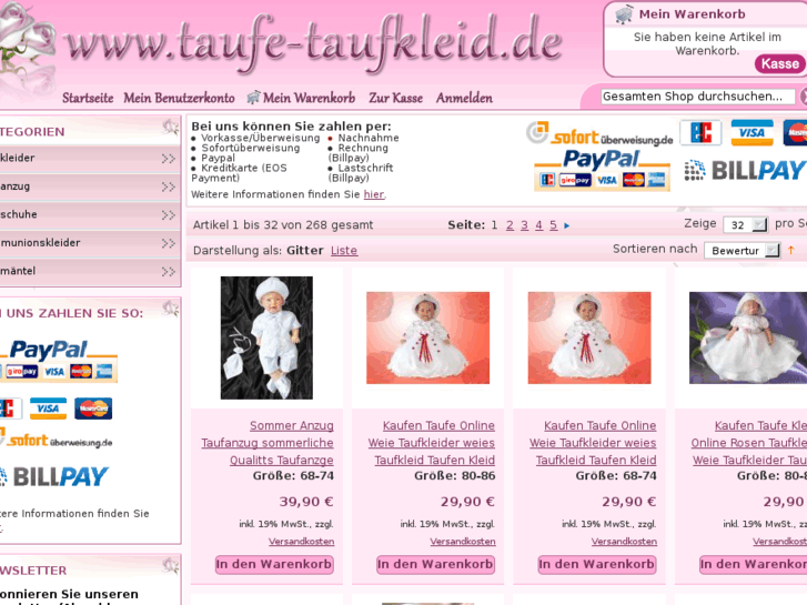 www.taufe-taufkleid.de