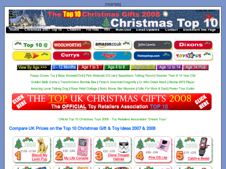 www.top10christmas.co.uk
