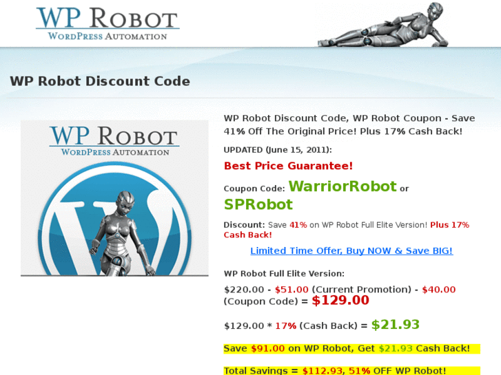 www.wprobotdiscountcode.com