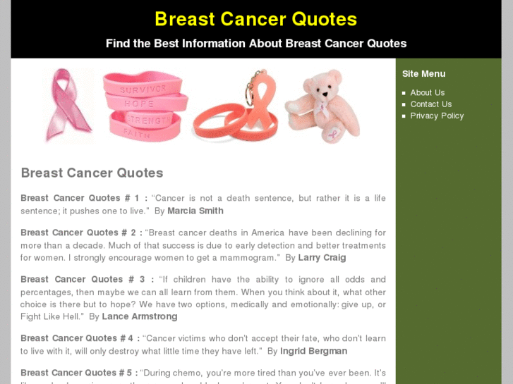 www.breastcancerquotes.com