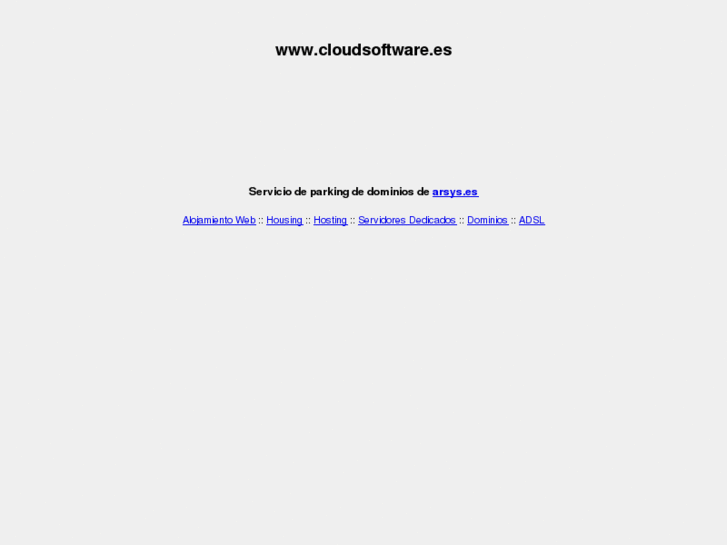 www.cloudsoftware.es