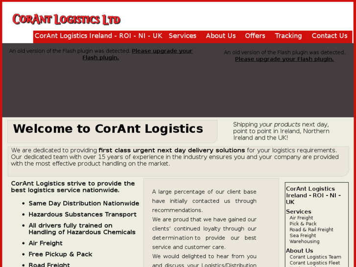 www.corantlogistics.com