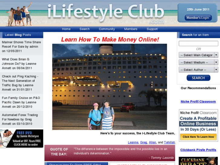 www.ilifestyleclub.com