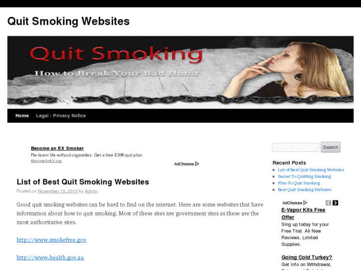 www.quitsmokingwebsites.net