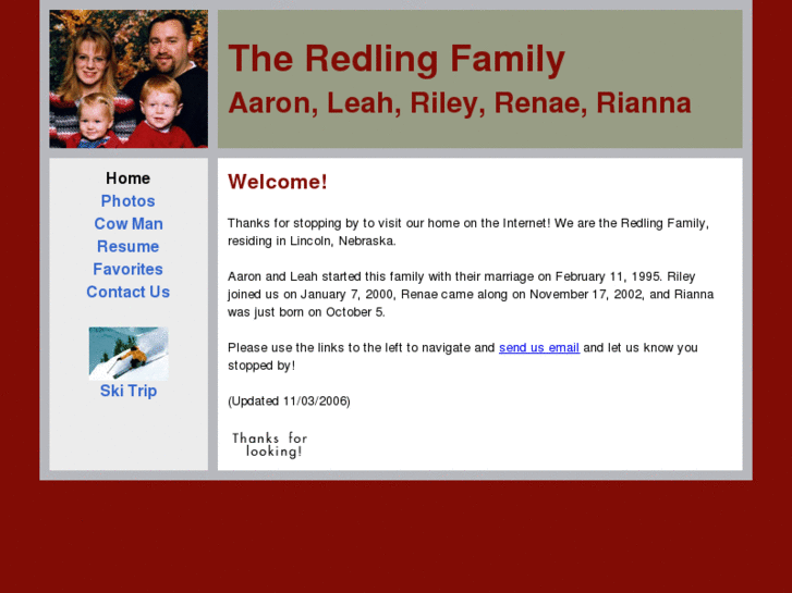 www.redlingfamily.com