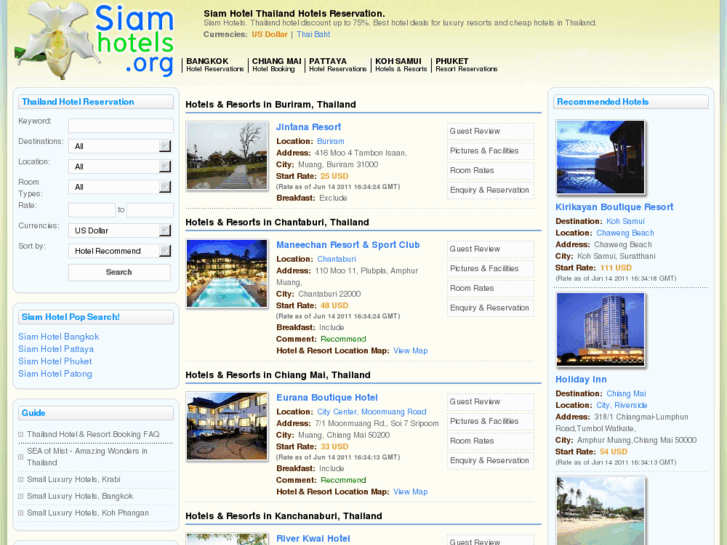 www.siamhotels.org