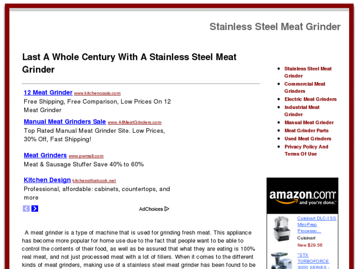 www.stainlesssteelmeatgrinderreview.com