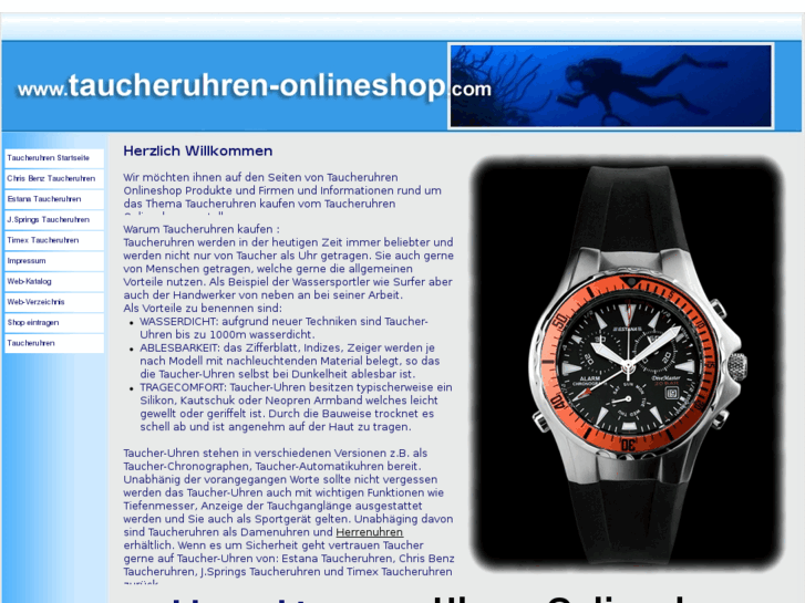 www.taucheruhren-onlineshop.com