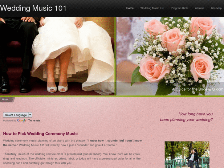 www.weddingmusic101.com