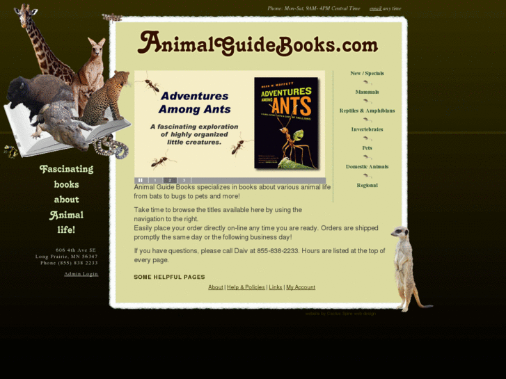 www.animalguidebooks.com