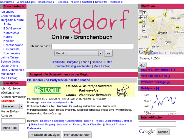 www.burgdorf-online.de