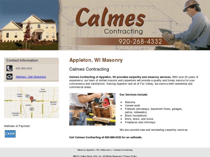 www.calmescontracting.com