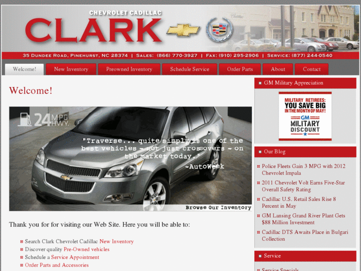 www.clarkcadillac.com