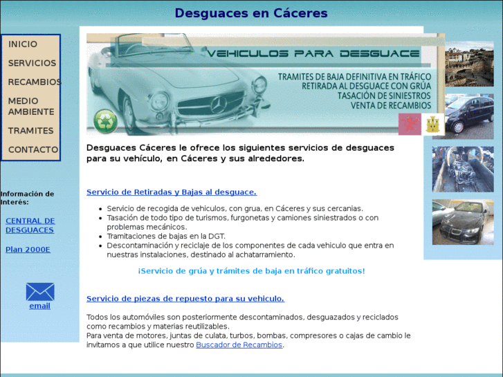 www.desguacescaceres.es