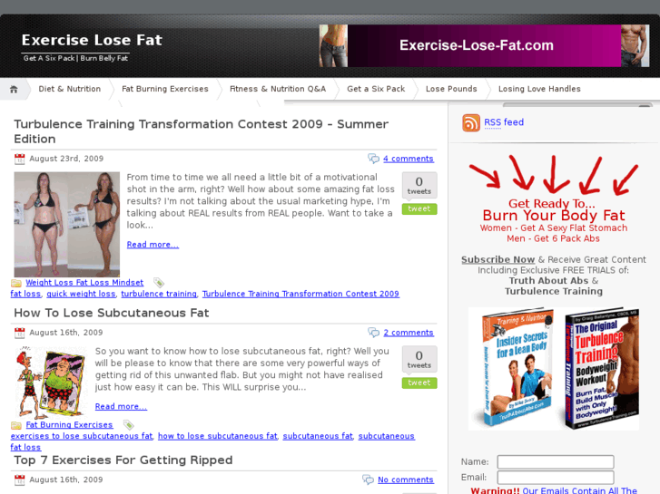 www.exercise-lose-fat.com