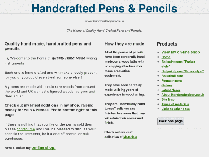 www.handcraftedpen.co.uk