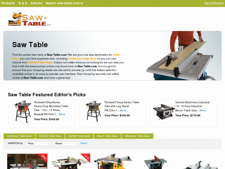 www.saw-table.com