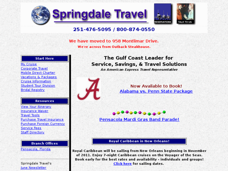 www.springdale-travel.com