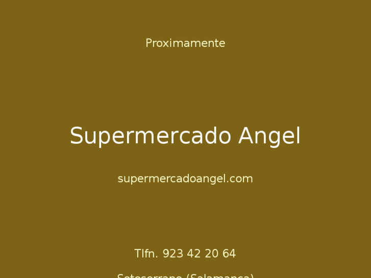 www.supermercadoangel.com