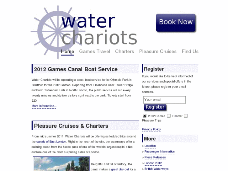 www.water-chariots.co.uk