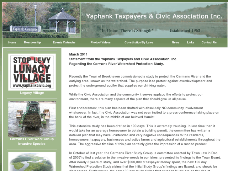 www.yaphankcivic.com