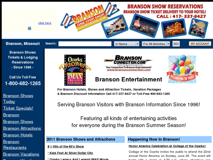 www.bransonentertainment.com