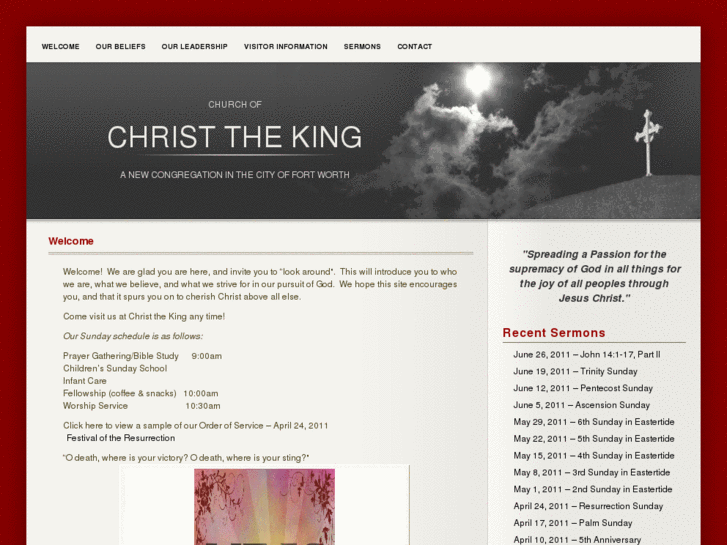 www.christthekingfortworth.org