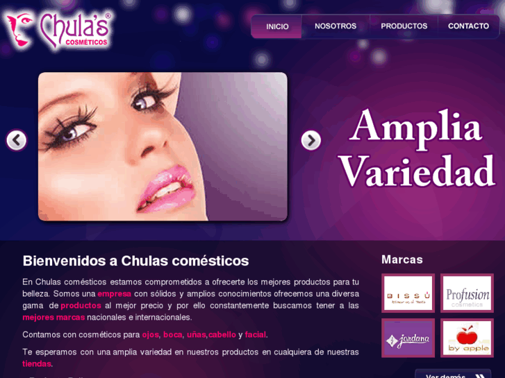 www.chulascosmeticos.com