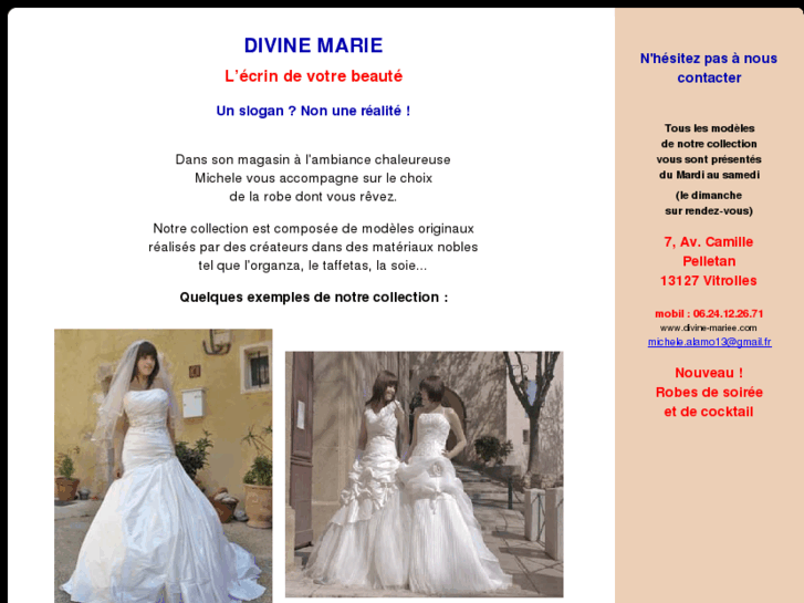 www.divine-mariee.com