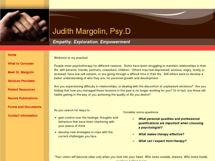 www.drjudithmargolin.com