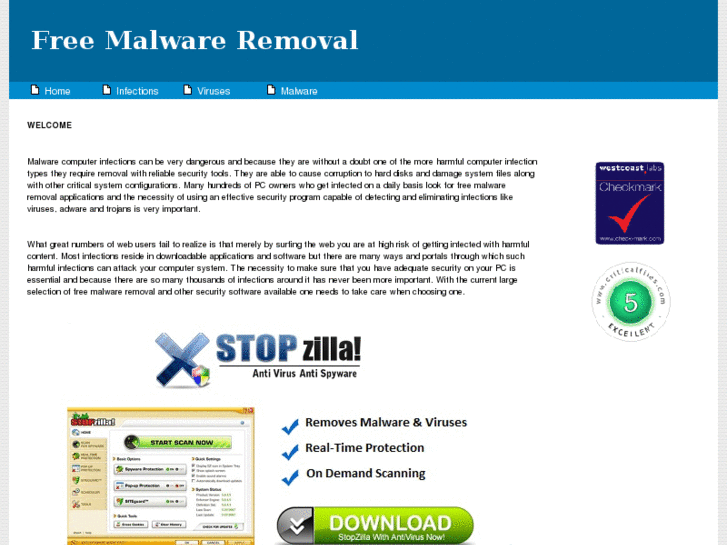 www.freemalwareremoval.info