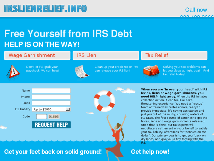 www.irslienrelief.info