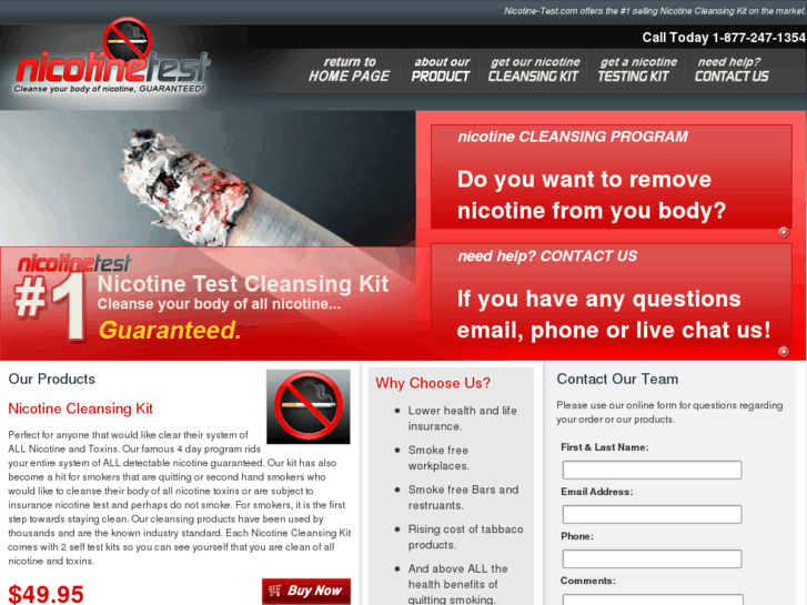 www.nicotine-test.com