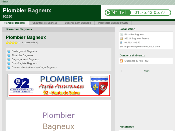 www.plombierbagneux.com