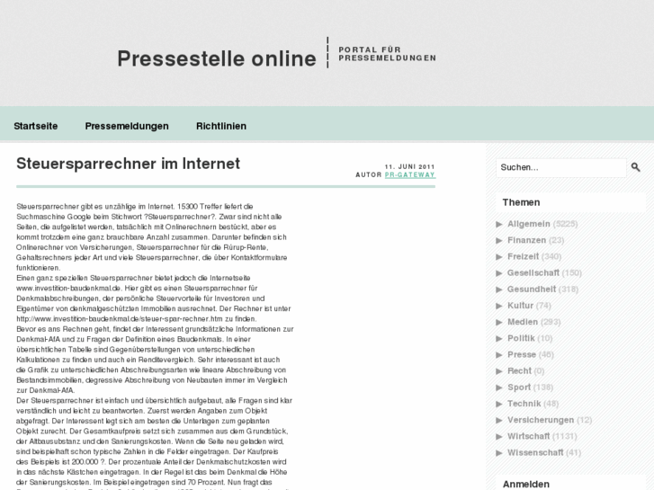 www.pressestelle-online.com