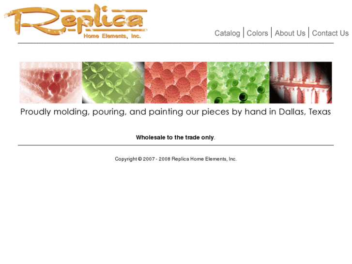 www.replicahomeelements.com