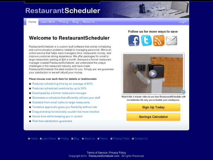 www.restaurantscheduler.com