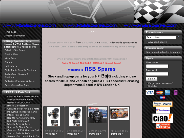 www.rsbspares.com