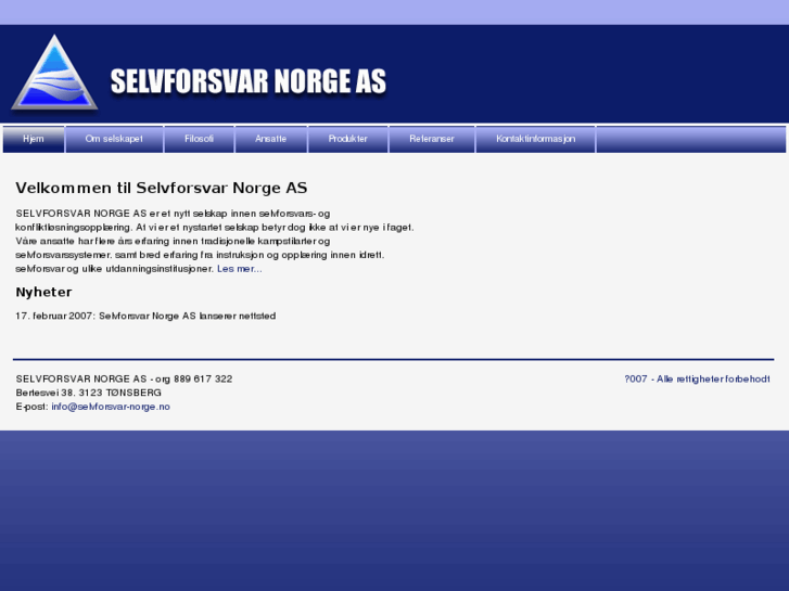 www.selvforsvar-norge.no