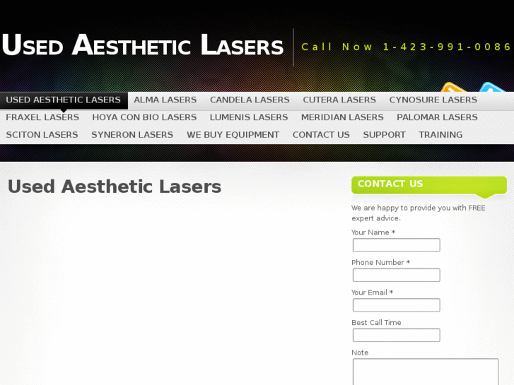 www.usedaestheticlasers.com